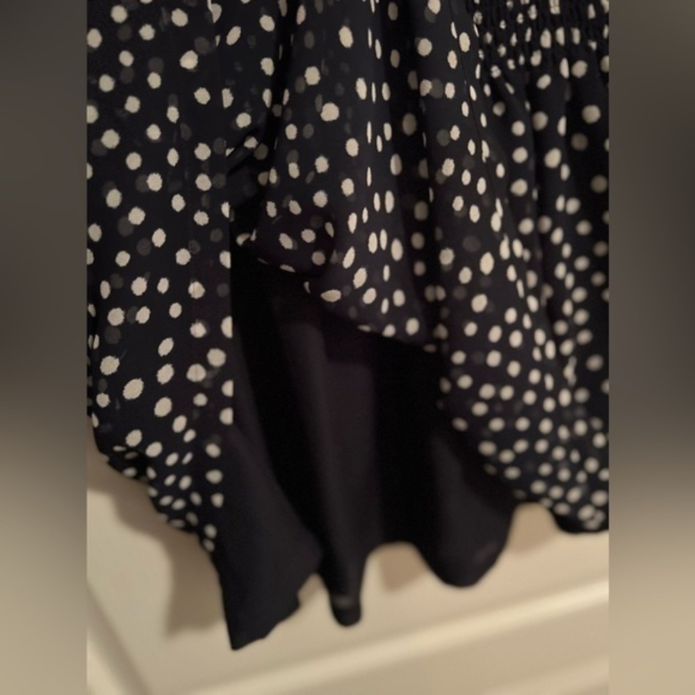 Loft elastic waist polka dot mini skirt - size 6 - Picture 5 of 6